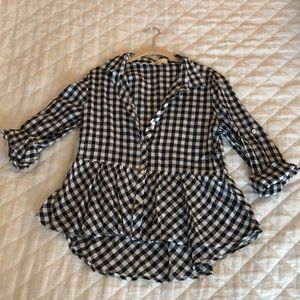 Love Notes Plaid Shirt